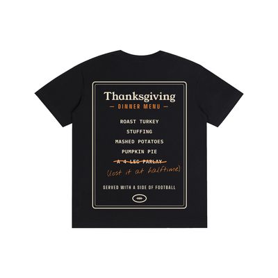 Thanksgiving Parlay Menu Tee