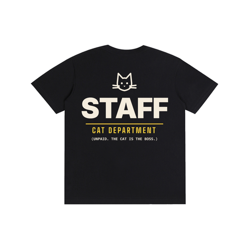STAFF: Cat Department Tee