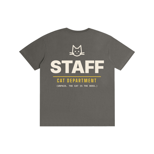STAFF: Cat Department Tee