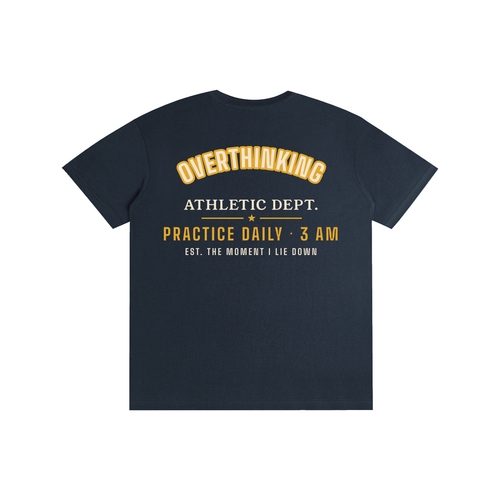 Overthinking Athletic Dept. Tee