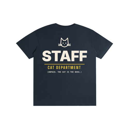 STAFF: Cat Department Tee